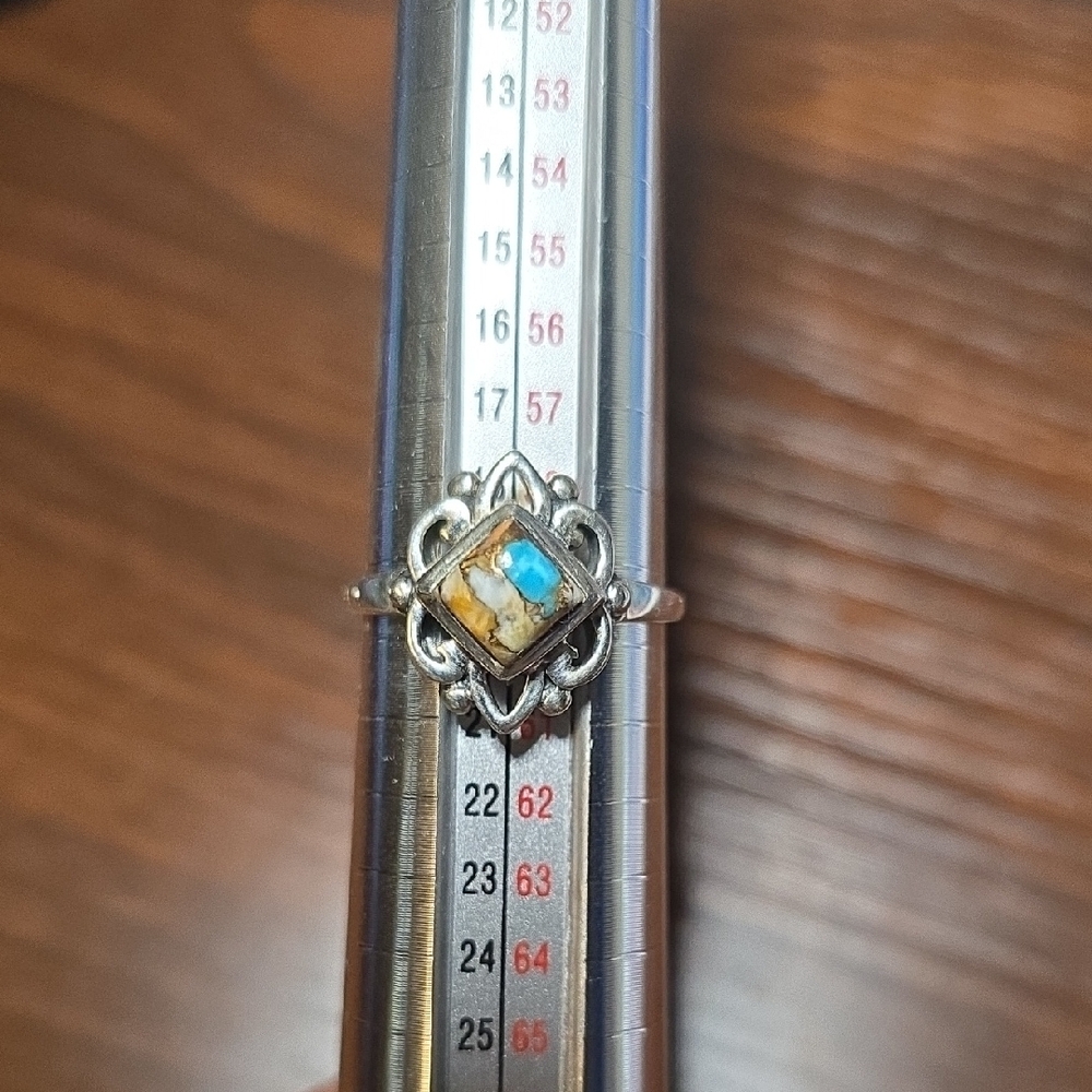 Silver and Turquoise Ring